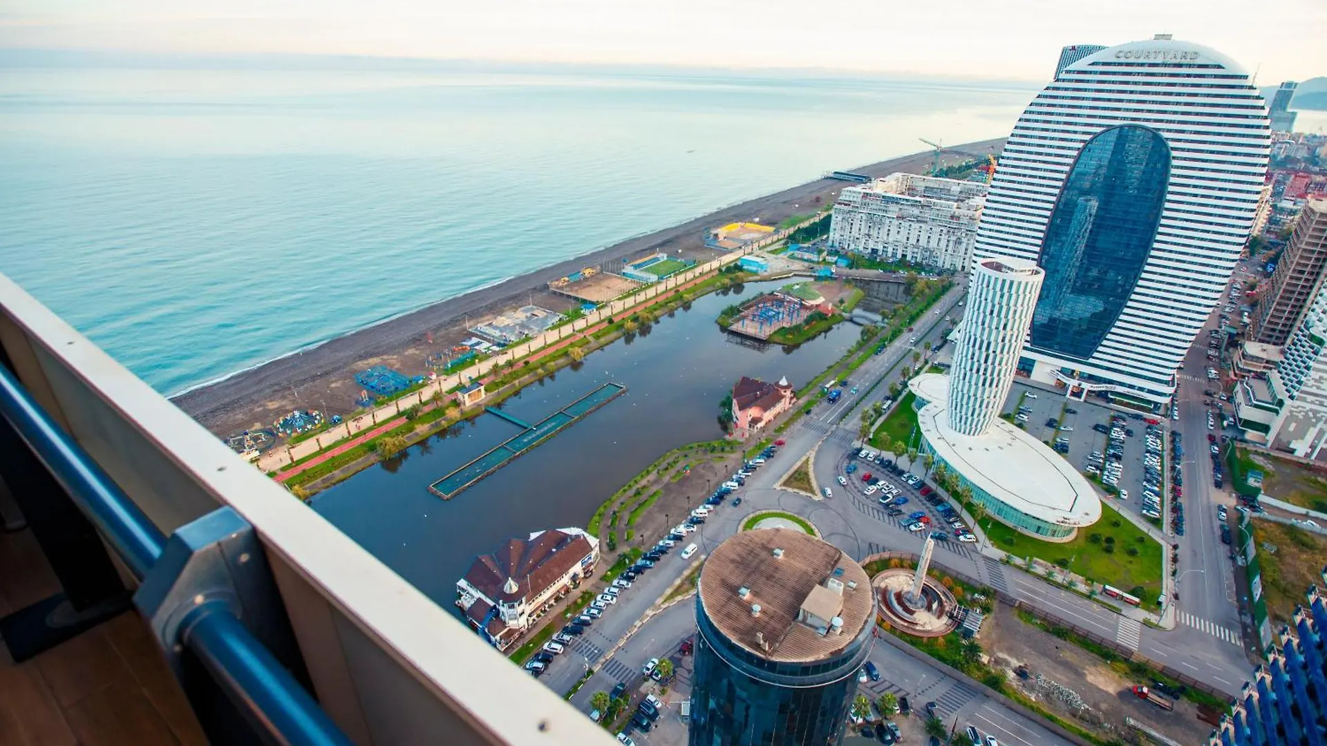 Panorama City Center Beachfront Lägenhet Batumi Georgien